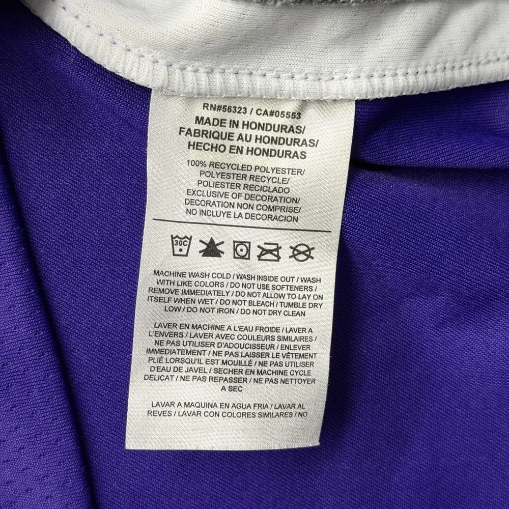 Nike Dri-FIT Mens 2XL Purple‎ Basketball Jersey De'Aaron Fox 864507-511 NBA